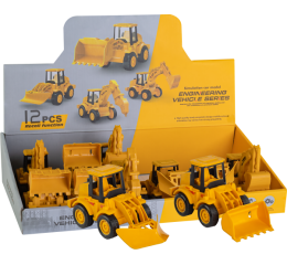 CARRINHO CONSTRU&Ccedil;AO PULL BACK DP C/12 042